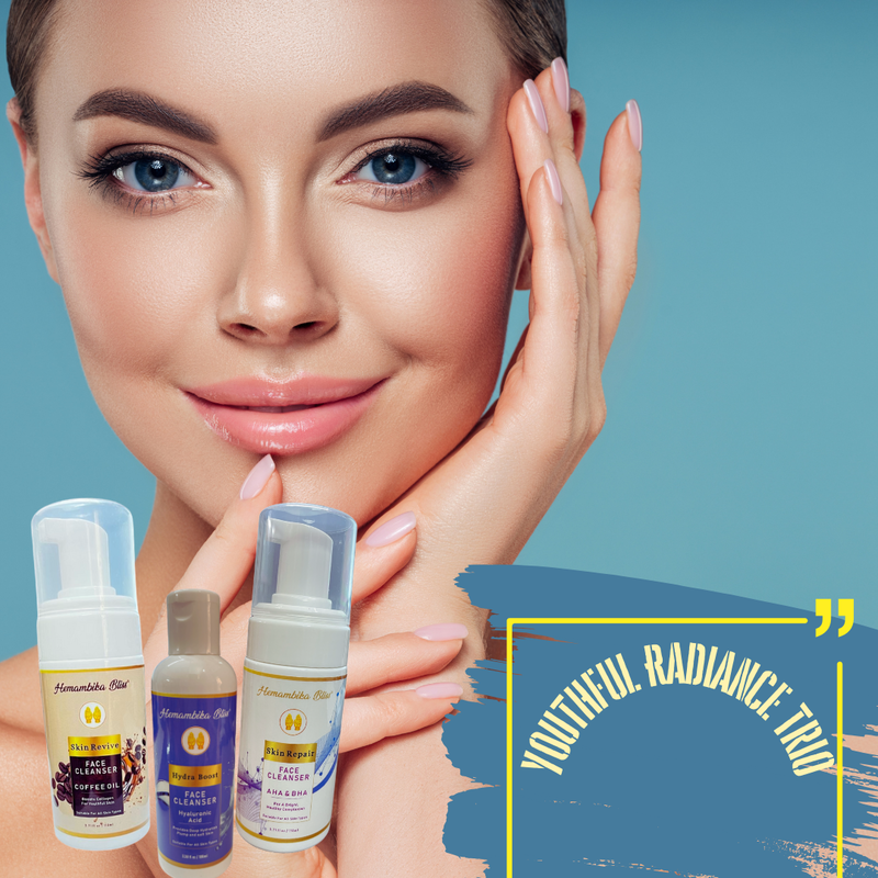 Youthful Radiance Trio: 3 Steps to Glass Skin Youthful Radiance Trio: 3 Steps to Glass Skin