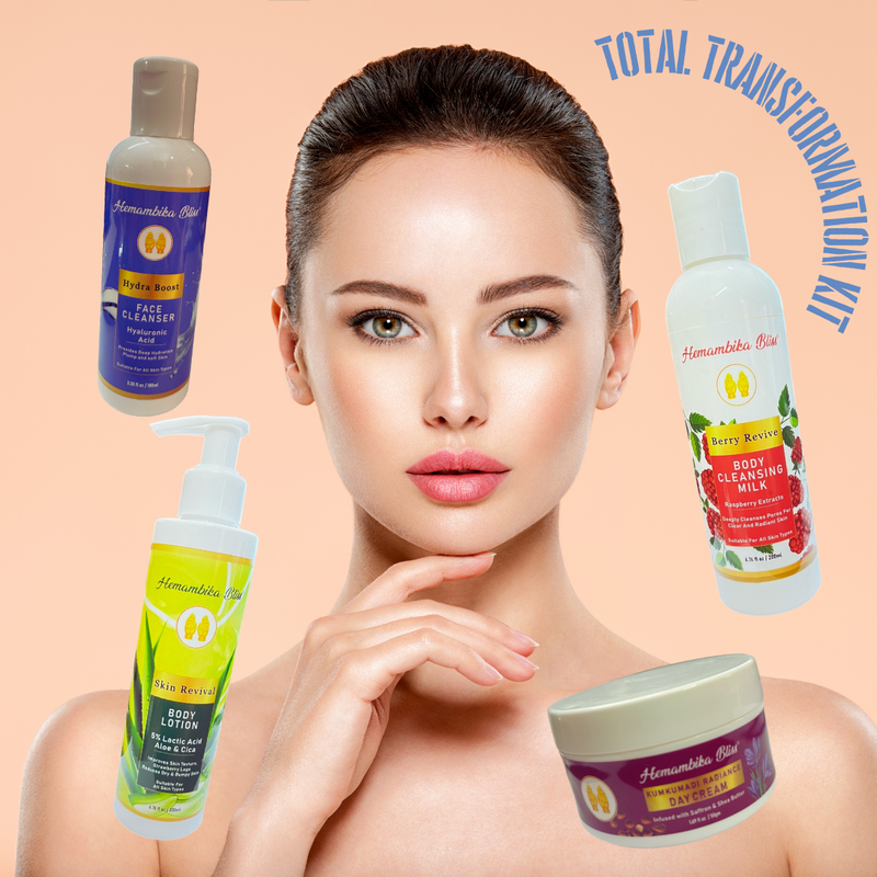 Total Transformation Kit: Head-to-Toe Glow, Delivered Total Transformation Kit: Head-to-Toe Glow, Delivered