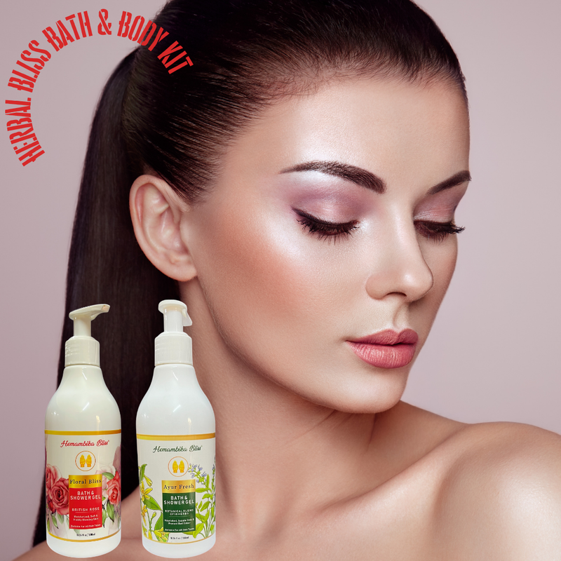 Herbal Bliss Bath & Body Kit: Transform Your Shower into a Spa Herbal Bliss Bath & Body Kit: Transform Your Shower into a Spa