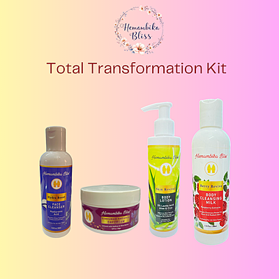 Total Transformation Kit: Head-to-Toe Glow, Delivered Total Transformation Kit: Head-to-Toe Glow, Delivered