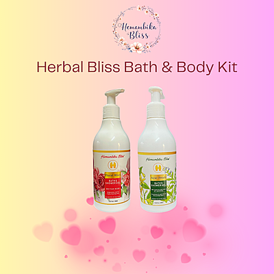 Herbal Bliss Bath & Body Kit: Transform Your Shower into a Spa Herbal Bliss Bath & Body Kit: Transform Your Shower into a Spa