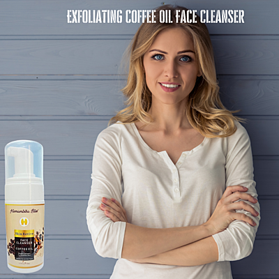 Hemambika Bliss® Exfoliating Coffee Oil Face Cleanser - Boosts Collagen for Youthful Skin, Suitable for All Skin Types Hemambika Bliss® Exfoliating Coffee Oil Face Cleanser - Boosts Collagen for Youthful Skin, Suitable for All Skin Types