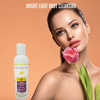 Hemambika Bliss® Bright Light Body Cleansing Milk - With Rice Water, Evens Out Skin Tone & Reduces Dark Spots - Suitable for All Skin Types Hemambika Bliss® Bright Light Body Cleansing Milk - With Rice Water, Evens Out Skin Tone & Reduces Dark Spots - Suitable for All Skin Types