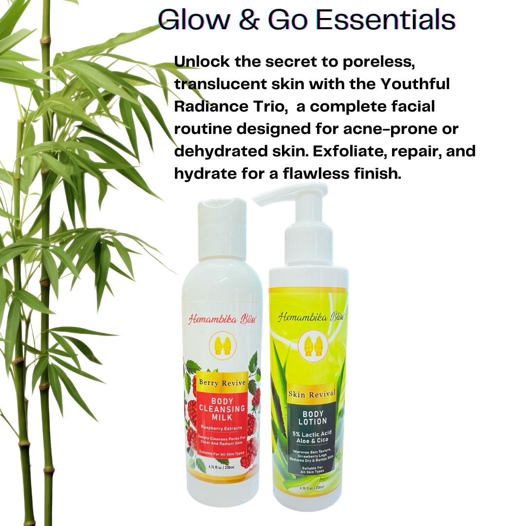 Glow & Go Essentials: Radiant Skin in Just 2 Steps! Glow & Go Essentials: Radiant Skin in Just 2 Steps!