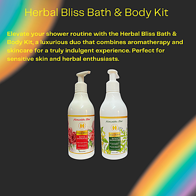 Herbal Bliss Bath & Body Kit: Transform Your Shower into a Spa Herbal Bliss Bath & Body Kit: Transform Your Shower into a Spa