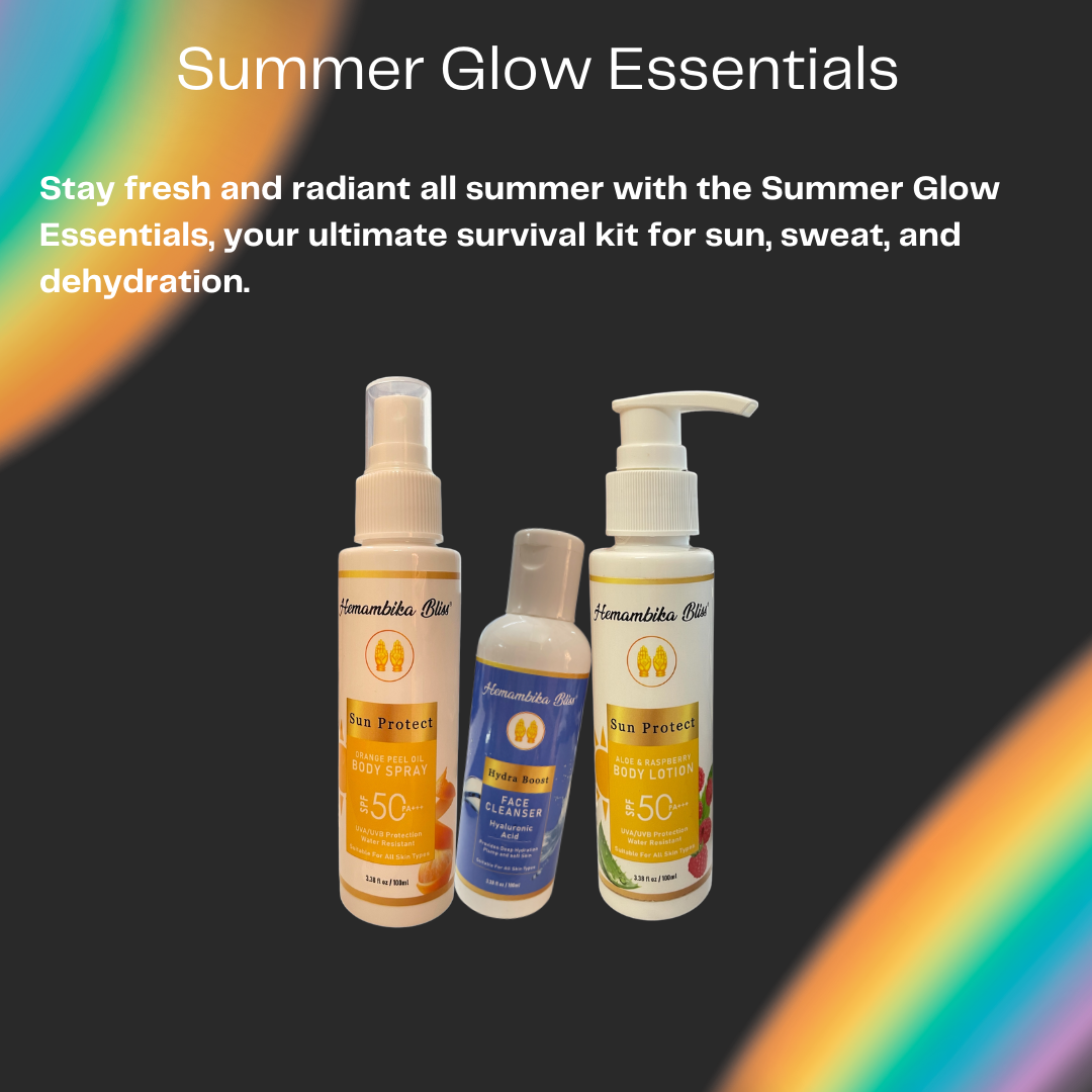 Summer Glow Essentials: Beat the Heat, Keep the Glow Summer Glow Essentials: Beat the Heat, Keep the Glow