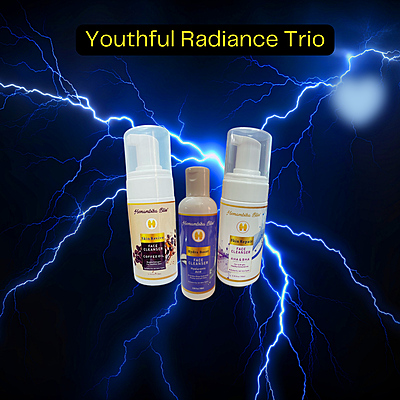 Youthful Radiance Trio: 3 Steps to Glass Skin Youthful Radiance Trio: 3 Steps to Glass Skin
