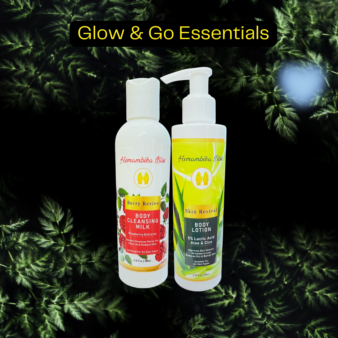 Glow & Go Essentials: Radiant Skin in Just 2 Steps! Glow & Go Essentials: Radiant Skin in Just 2 Steps!