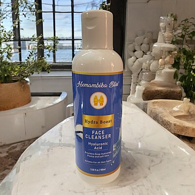 Hemambika Bliss® HydraBoost Hyaluronic Acid Face Cleanser - Deeply Hydrates for Plump, Soft, and Radiant Skin - Suitable for All Skin Types Hemambika Bliss® HydraBoost Hyaluronic Acid Face Cleanser - Deeply Hydrates for Plump, Soft, and Radiant Skin - Suitable for All Skin Types