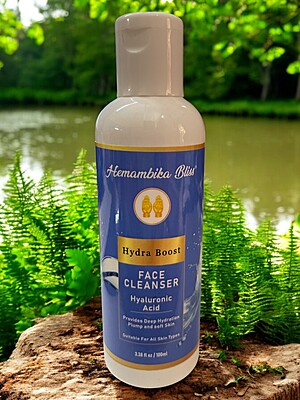 Hemambika Bliss® HydraBoost Hyaluronic Acid Face Cleanser - Deeply Hydrates for Plump, Soft, and Radiant Skin - Suitable for All Skin Types Hemambika Bliss® HydraBoost Hyaluronic Acid Face Cleanser - Deeply Hydrates for Plump, Soft, and Radiant Skin - Suitable for All Skin Types