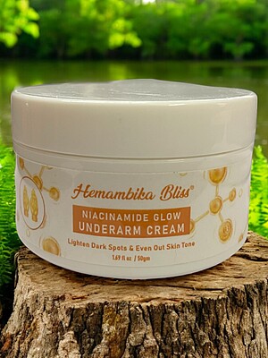 Hemambika Bliss® Niacinamide Underarm Cream - Lightens Dark Spots & Evens Out Skin Tone for Smooth, Radiant Underarms Hemambika Bliss® Niacinamide Underarm Cream - Lightens Dark Spots & Evens Out Skin Tone for Smooth, Radiant Underarms